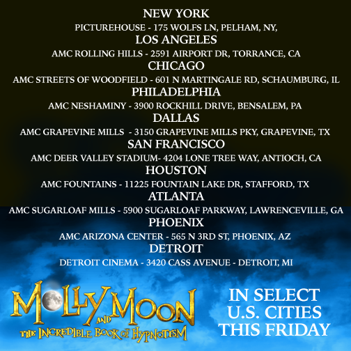 Molly Moon cinema release