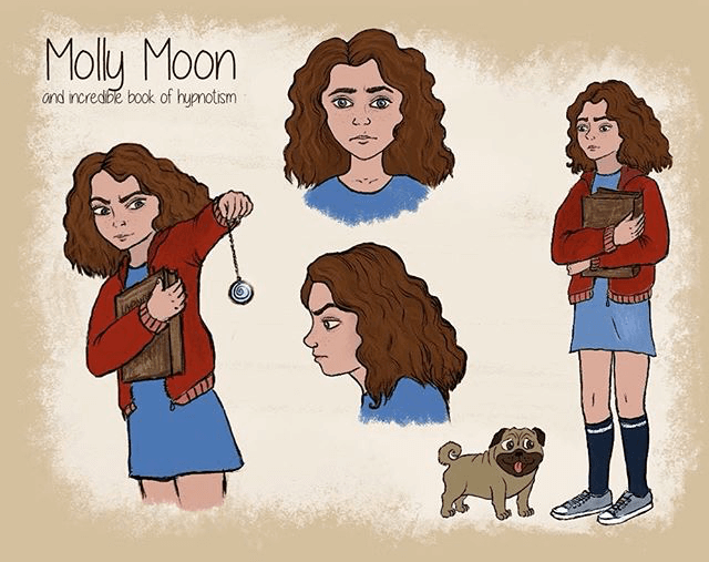 Molly Moon books. 