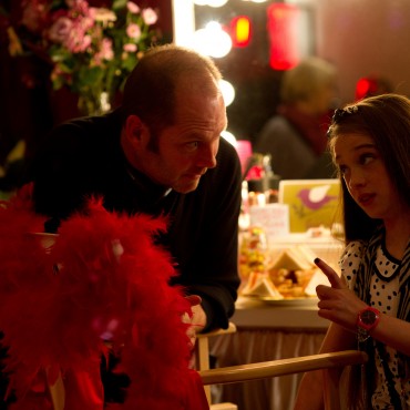 Photo - Chris talks to Raffey