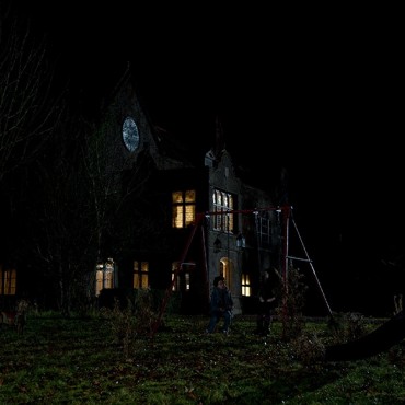 Hardwick House night shoot
