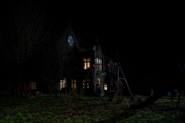 Hardwick House night shoot