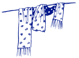 Scarf illustration