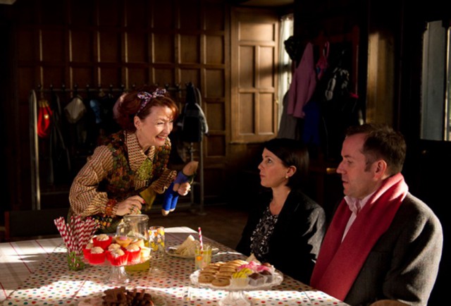 Miss Adderstone hypnotised - still from the movie