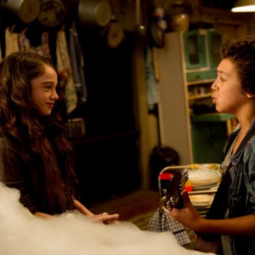 Molly washing up - still from movie